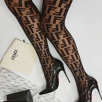 pantyhose fendi|Fendi stockings sale.